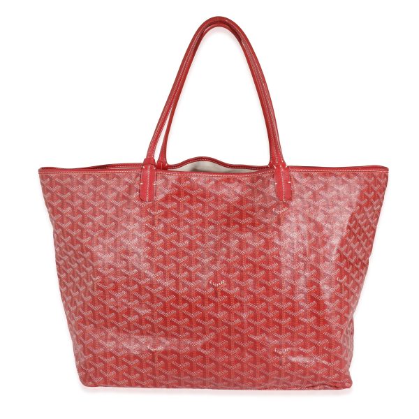 132036 fv 36b21a89 51ba 45d7 89c7 6e2b047ccf0d Goyard Red Goyardine Saint Louis GM