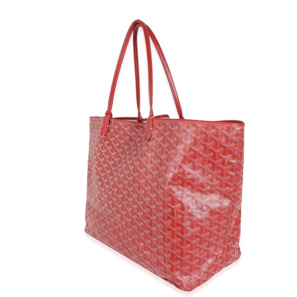 132036 sv f3635329 02fa 4675 ac97 6a44cbff1240 Goyard Red Goyardine Saint Louis GM