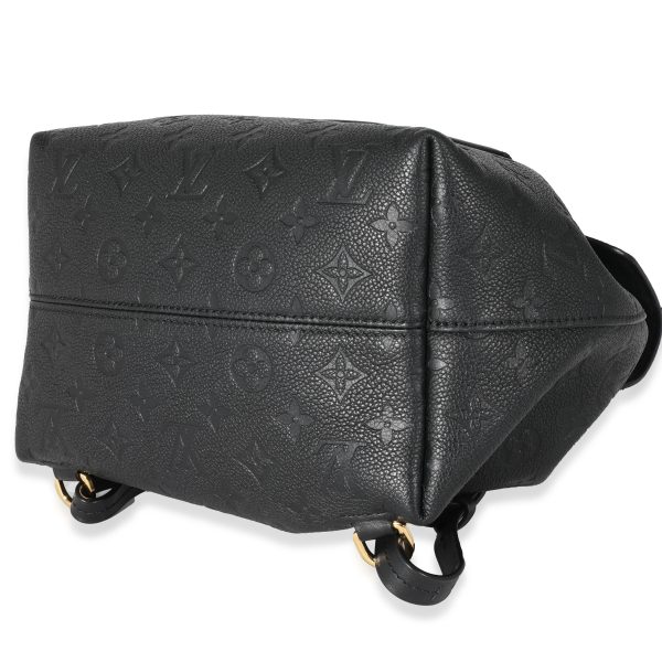 132062 box 19ec58c4 d9eb 4491 8d3a c8072cc90431 Louis Vuitton Black Empreinte Montsouris Backpack