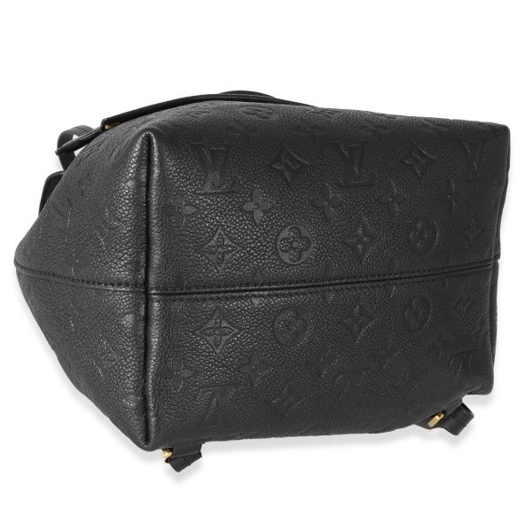 132062 clasp f0d71e53 d313 4136 8a47 21a53a0c7fd7 Louis Vuitton Black Empreinte Montsouris Backpack