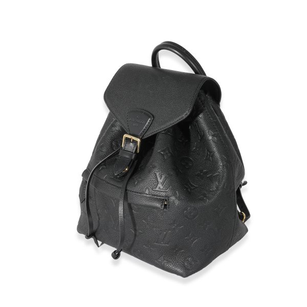 132062 sv 5079d10e 4ab8 47cb 88bb faf26ed43c65 Louis Vuitton Black Empreinte Montsouris Backpack