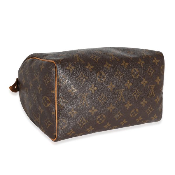 132067 clasp 95672460 1b90 4307 bcdd 82697a50ae99 Louis Vuitton Monogram Canvas Speedy 25