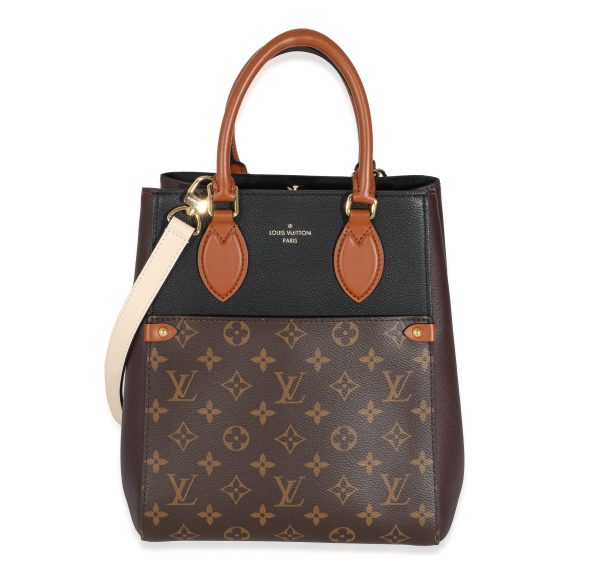 132089 fv 6eae99aa f9b6 4320 9cf0 d8a29517436b Louis Vuitton Monogram Canvas Calfskin Fold Tote MM