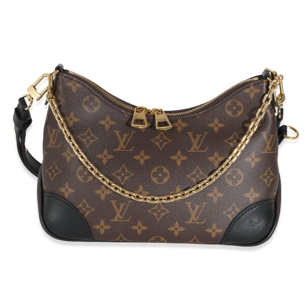 132114 fv 00a730b9 6a1c 4278 a5c1 89a9cfd8339b Louis Vuitton Black Monogram Canvas Boulogne NM