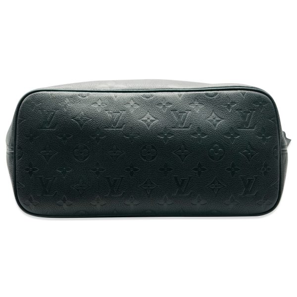 132118 clasp Louis Vuitton Black Monogram Empreinte Neverfull MM