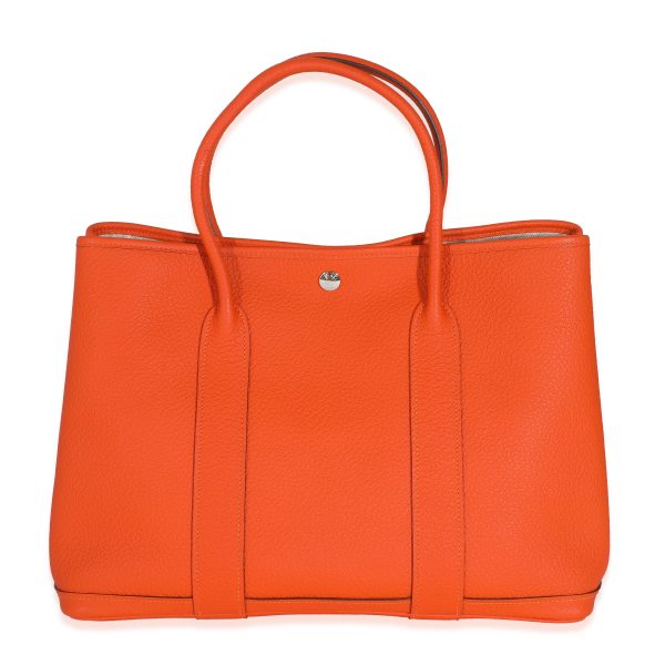 132125 fv Hermes Negonda Orange Poppy Garden Party 36