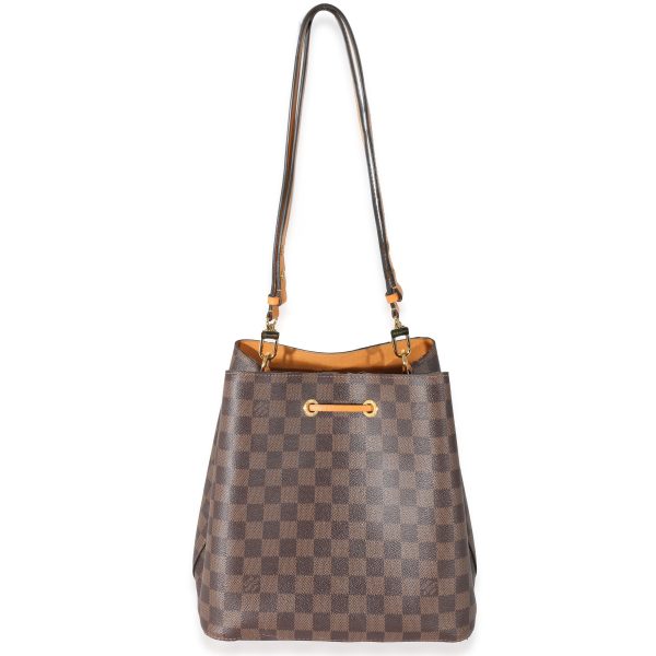 132157 pv Louis Vuitton Saffron Damier Ebene Canvas NéoNoé MM