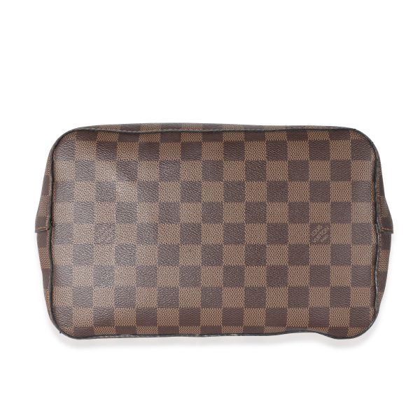 132157 stamp Louis Vuitton Saffron Damier Ebene Canvas NéoNoé MM