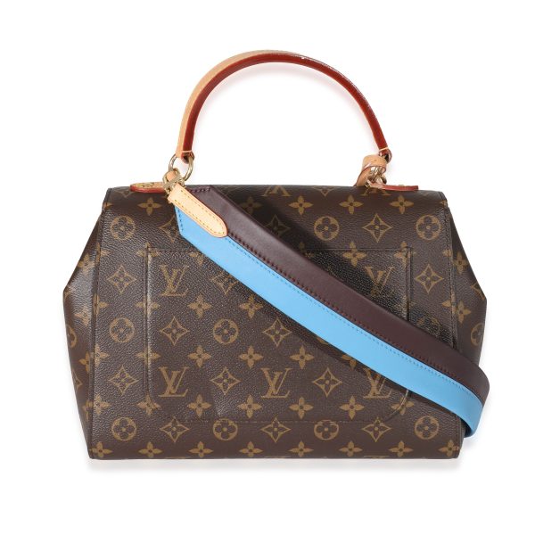 132172 pv Louis Vuitton Monogram Canvas Blue Glacial Cluny MM