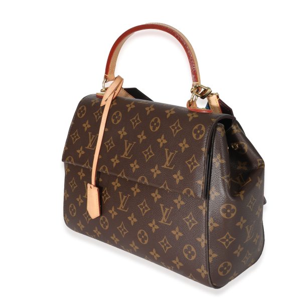 132172 sv Louis Vuitton Monogram Canvas Blue Glacial Cluny MM