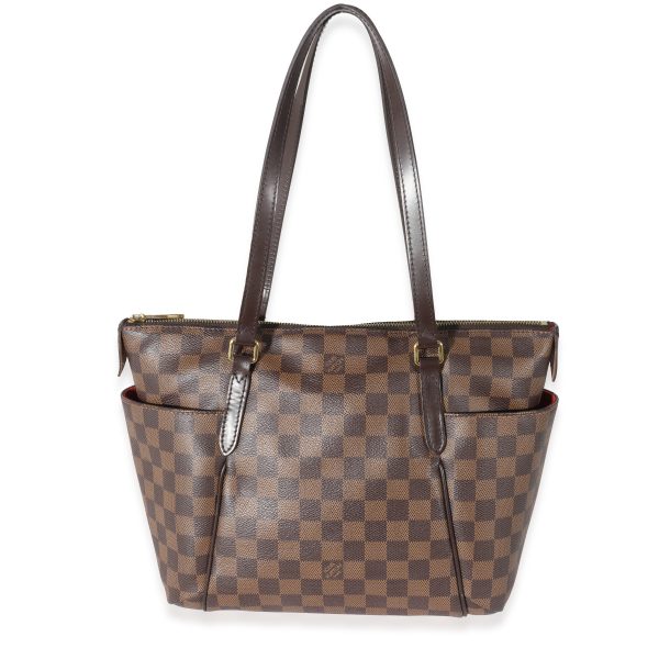 132177 fv Louis Vuitton Damier Ebene Canvas Totally PM