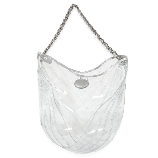 132211 pv a5ed28f5 defc 45f3 b7a7 e91a59b757de Chanel Runway PVC Transparent Teardrop Bucket Bag