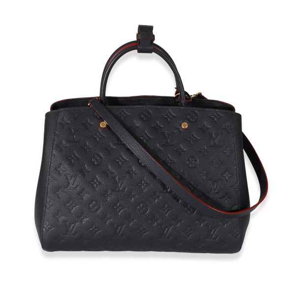 132229 pv Louis Vuitton Marine Rouge Empreinte Montaigne GM