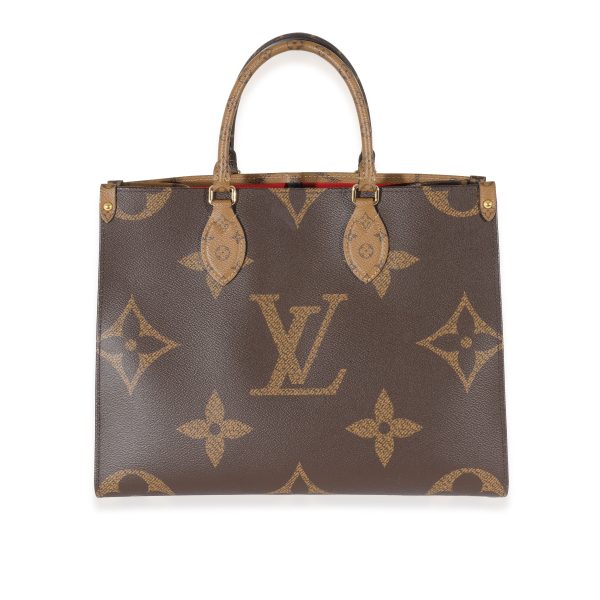 132277 fv 8ffac099 c856 408c 9f91 44669224d3ce Louis Vuitton Giant Monogram Reverse Canvas Onthego MM