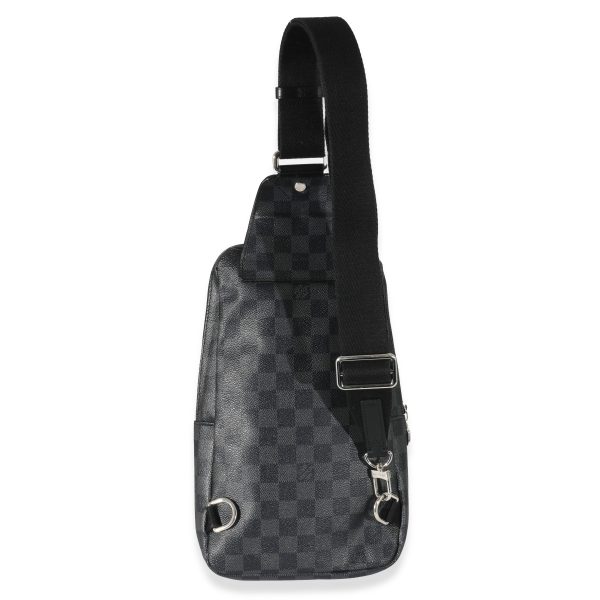 132279 pv Louis Vuitton Damier Graphite Canvas LV League Avenue Sling Bag