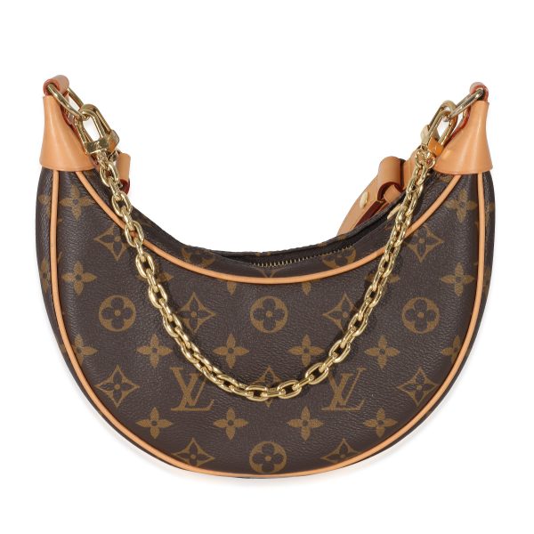 132283 fv Louis Vuitton Monogram Canvas Loop Bag