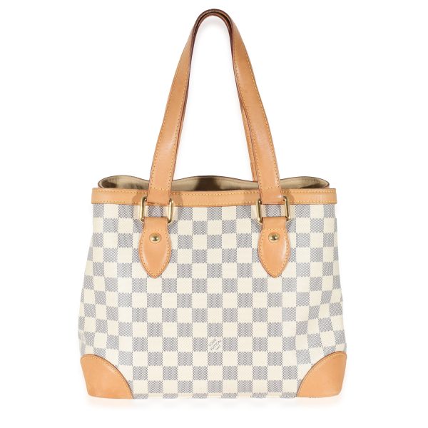 132292 pv Louis Vuitton Damier Azur Canvas Hampstead PM