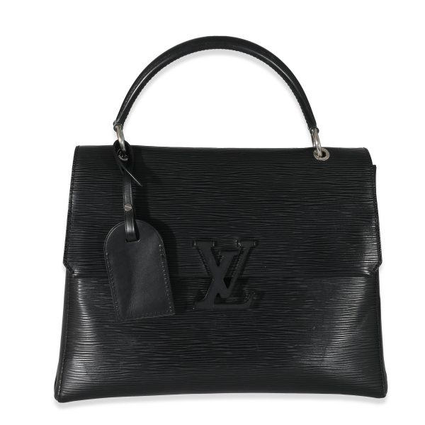 132309 fv Louis Vuitton Black Epi Grenelle MM