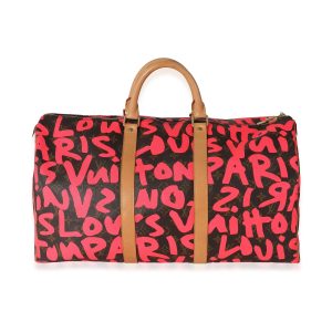 132313 fv Louis Vuitton Soufflot Handbag Epi Red