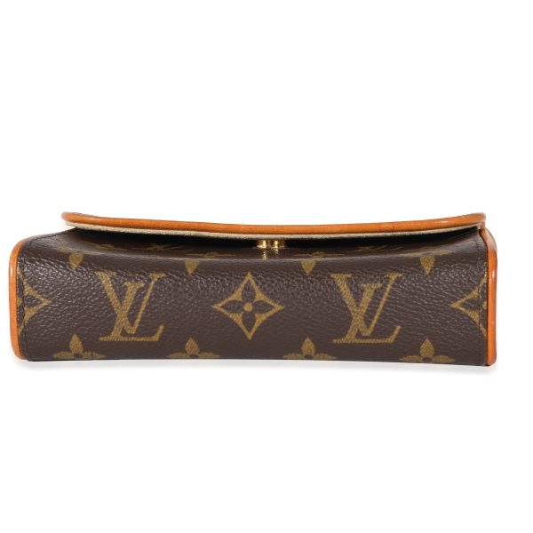 132421 stamp Louis Vuitton Vintage Monogram Canvas Pochette Florentine Waist Bag