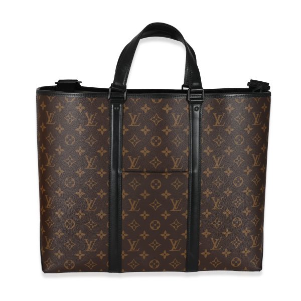 132430 fv 31c08743 f678 4f58 b82b 3c3aa6c3eb78 Louis Vuitton Monogram Macassar Weekend Tote GM