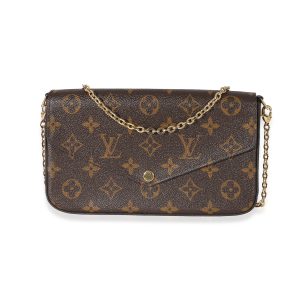 132453 fv Louis Vuitton Batignolles Horizontal Tote Bag Monogram Brown