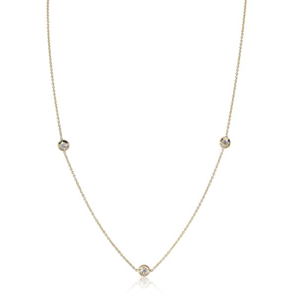 132491 fv c5492930 758b 414c b821 3313d5501bc0 Roberto Coin Diamond By The Inch Necklace in 18k Yellow Gold 015 CTW