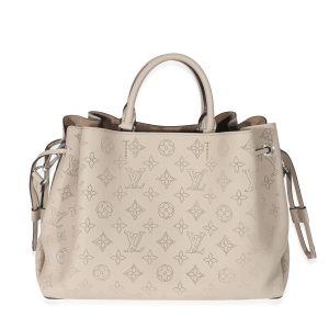 132500 fv Louis Vuitton Pochette Double Zip Shoulder Bag Pouch Chain Empreinte Beige