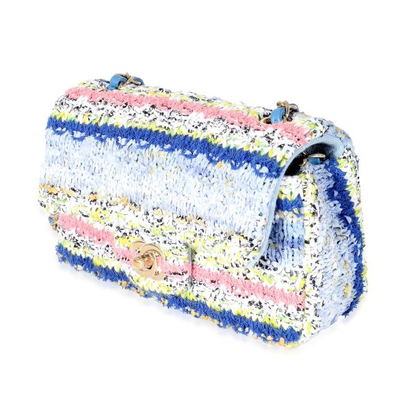 132509 sv Chanel Multicolor Tweed Mini Rectangular Flap Bag