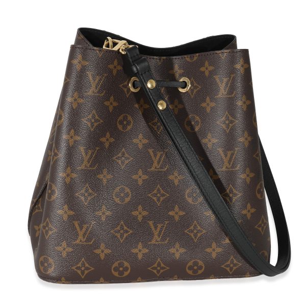 132516 stamp Louis Vuitton Black Monogram Canvas NéoNoé MM