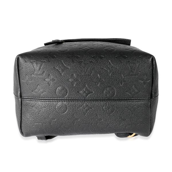 132537 av Louis Vuitton Black Empreinte Montsouris Backpack