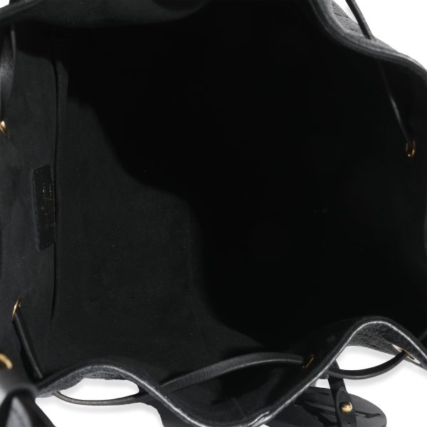 132537 bv Louis Vuitton Black Empreinte Montsouris Backpack