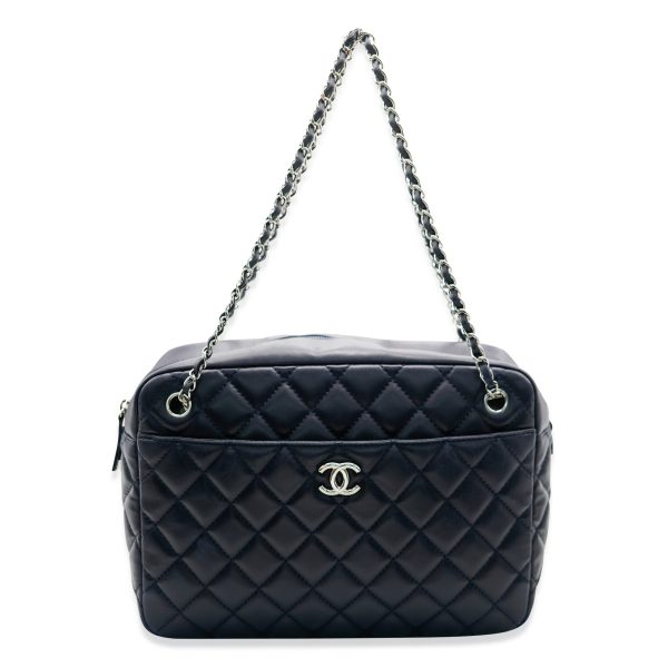 132561 box 309616d3 d7b0 443c b03d 5a98c39dcc3b scaled Chanel Navy Quilted Lambskin CC Tote