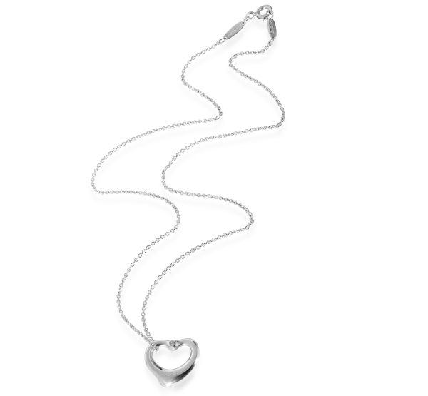 132588 pv f64be4de e6d6 41d0 bdc6 5a8bd9b49b8f Tiffany Co Elsa Peretti Open Heart Pendant in Sterling Silver 004 CTW