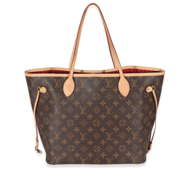 132600 fv Louis Vuitton Cerise Monogram Canvas Neverfull MM