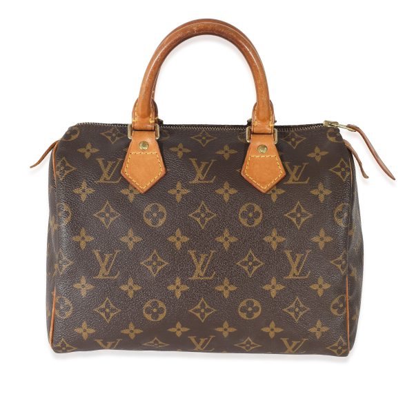 132651 fv def32cbd d0d9 41f5 9fad d0609285e1b8 Louis Vuitton Monogram Canvas Speedy 25