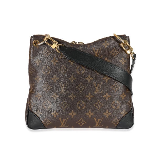 132674 bv a3493d53 ab86 4c87 a4c1 dcfc77031ac1 Louis Vuitton Black Leather Monogram Canvas Odeon PM