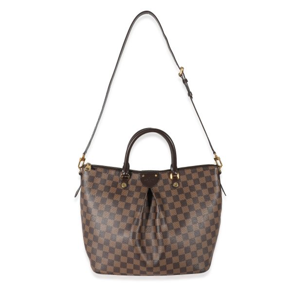 132678 av Louis Vuitton Damier Ebene Canvas Siena GM