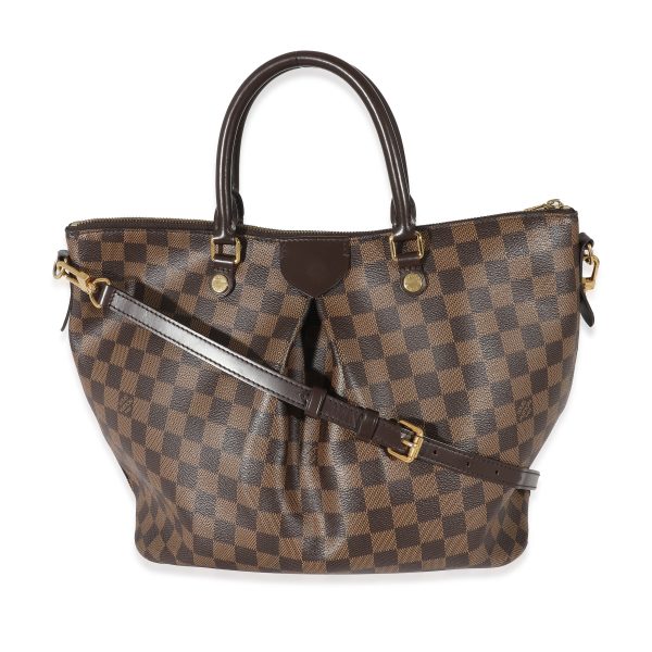 132678 stamp Louis Vuitton Damier Ebene Canvas Siena GM