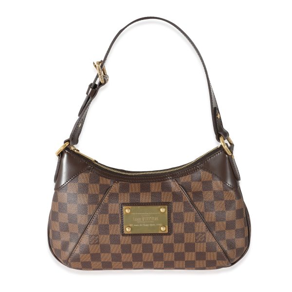 132679 fv Louis Vuitton Damier Ebene Canvas Thames PM