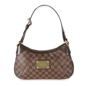 132679 fv Louis Vuitton Saleya PM Tote Bag Damier Brown