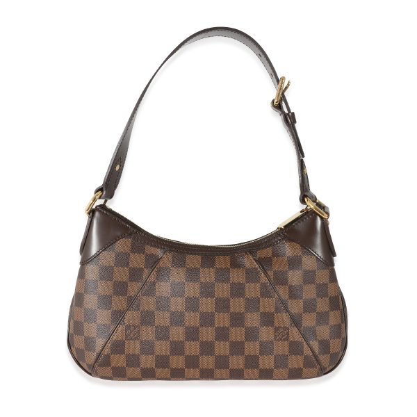 132679 stamp Louis Vuitton Damier Ebene Canvas Thames PM