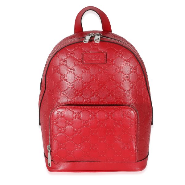 132680 fv 28828f20 a40e 4bd2 ae99 bf77e0101b1a Gucci Hibiscus Guccissima Small Signature Day Backpack