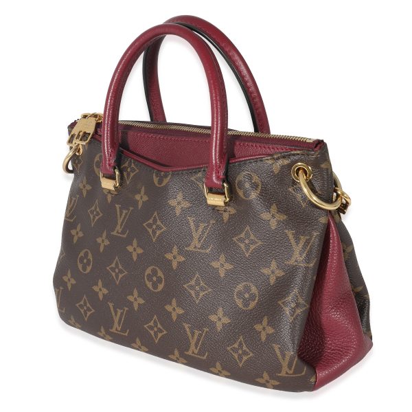 132721 sv Louis Vuitton Raisin Monogram Pallas BB