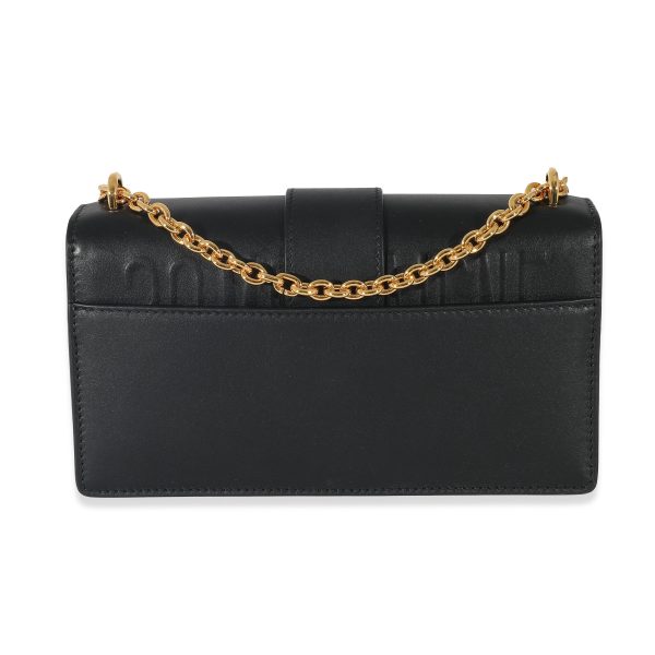 132738 pv 50cf4464 b6a5 4202 b60b 44fd0ce82764 Christian Dior Black Leather 30 Montaigne East West Chain Bag