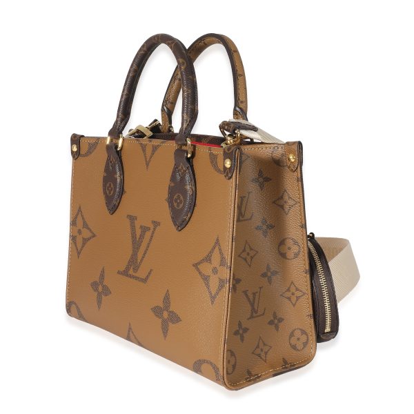 132762 sv Louis Vuitton Reverse Monogram Giant Canvas Onthego PM