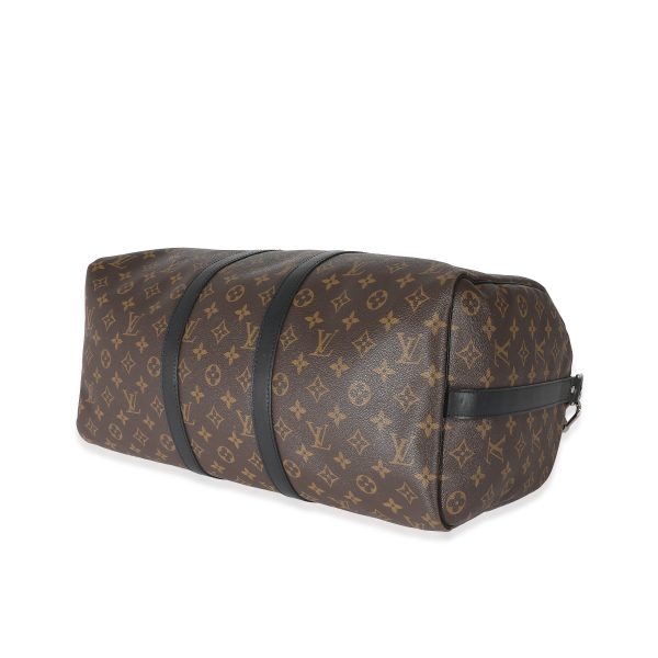 132820 clasp 49893cd4 1fec 4687 99ca 0fa68dd8a7b4 Louis Vuitton Monogram Macassar Keepall Bandoulière 45