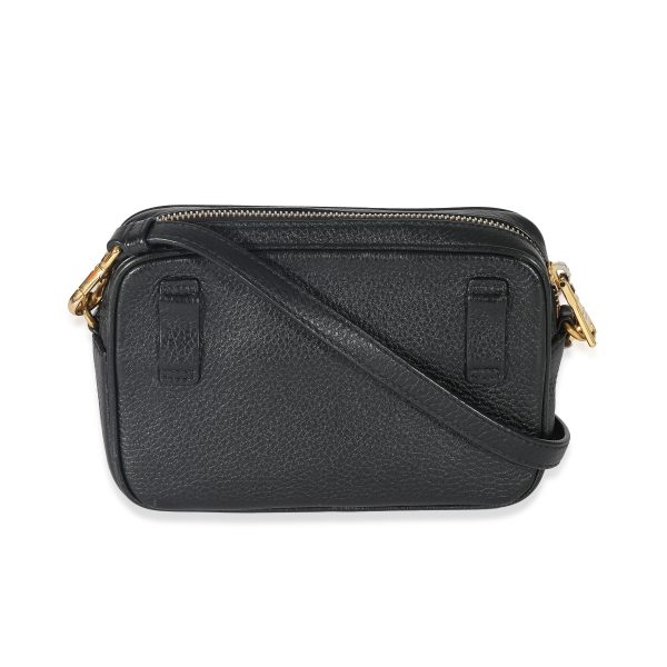 132823 pv Prada Black Vitello Daino Convertible Belt Bag