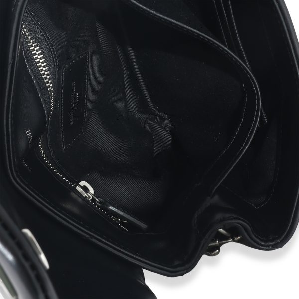 132872 ad1 ff1510ff 5136 4dc1 b054 c77ef7a4cef8 Saint Laurent Black Matelassé Leather Loulou Toy Bag