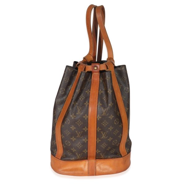 132904 fv Louis Vuitton Vintage Monogram Canvas Randonnee PM